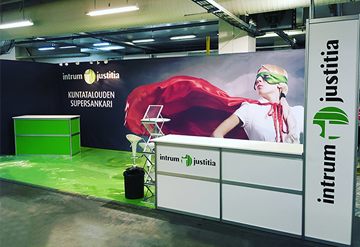 Messuosasto MAXPO-messuilla - Mainos Andersson Oy